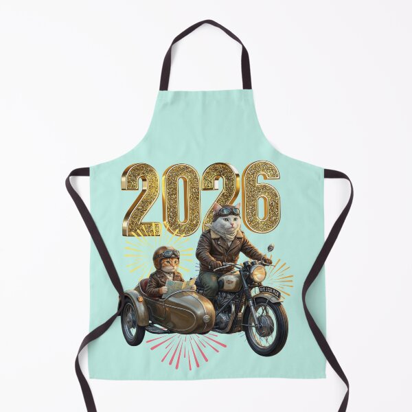 Item preview, White Samurai Cat 2026 | Golden Fan & Fireworks New Year designed and sold by E-SarnEdge.