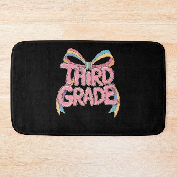 Item preview, Third Grade Coquette Bow Back To School designed and sold by MeowtivationP.