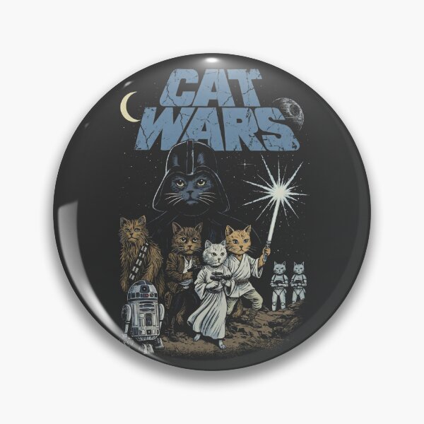 Item preview, Cat Wars - Funny Cat Parody designed and sold by Darkifun.