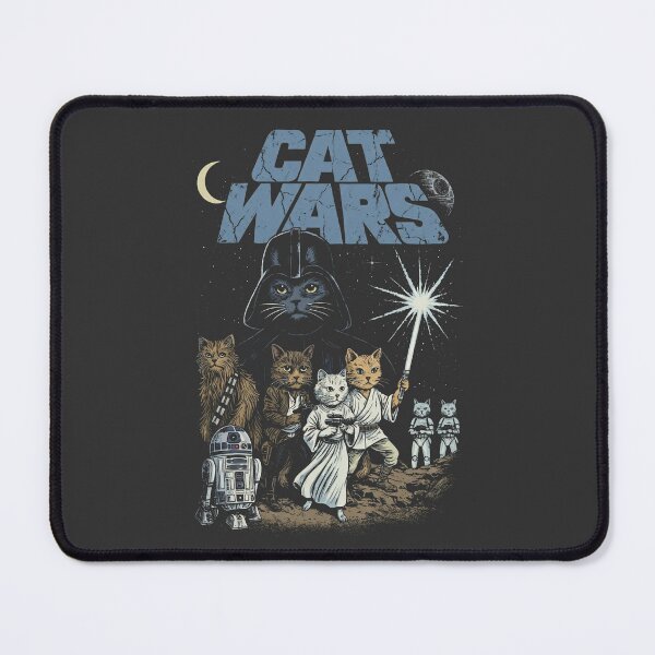 Item preview, Cat Wars - Funny Cat Parody designed and sold by Darkifun.