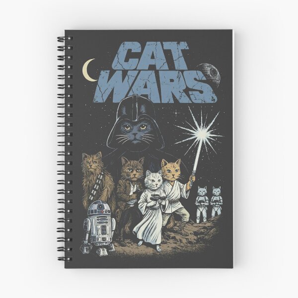 Item preview, Cat Wars - Funny Cat Parody designed and sold by Darkifun.
