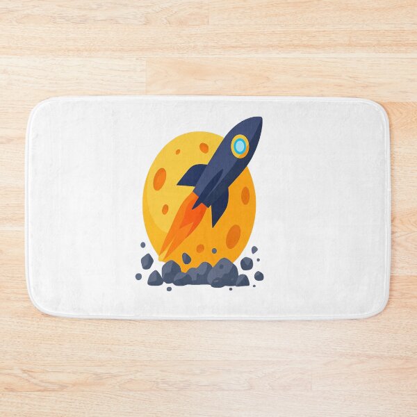 Item preview, Cute Rocket Ship Adventure | Kids Space Cartoon | Transparent PNG Design designed and sold by TrendMixDesigns.
