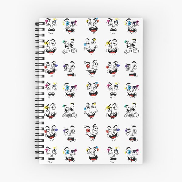 Item preview, Quirky Doodle Laughs — Playful Funny Faces Art designed and sold by xmoudx.