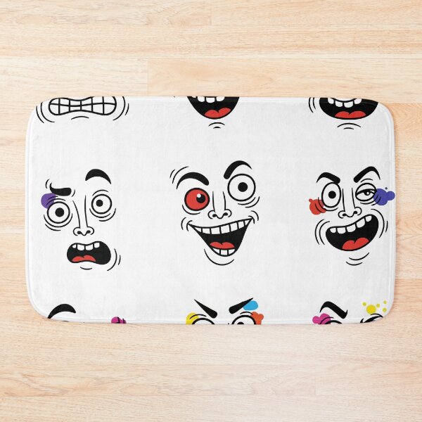 Item preview, Quirky Doodle Laughs — Playful Funny Faces Art designed and sold by xmoudx.