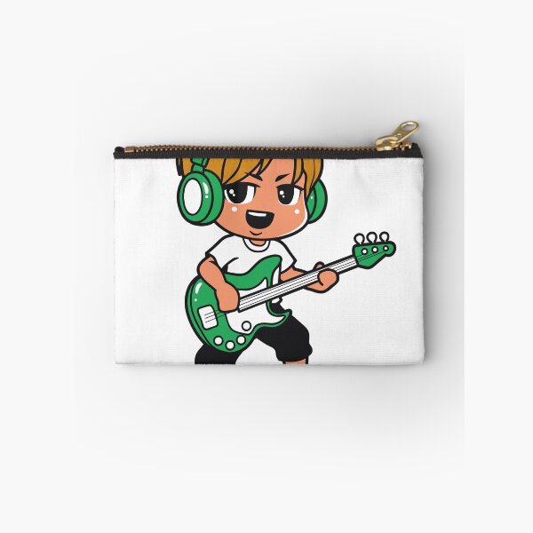 Item preview, Boy Playing Green Electric Guitar designed and sold by vicky85076.