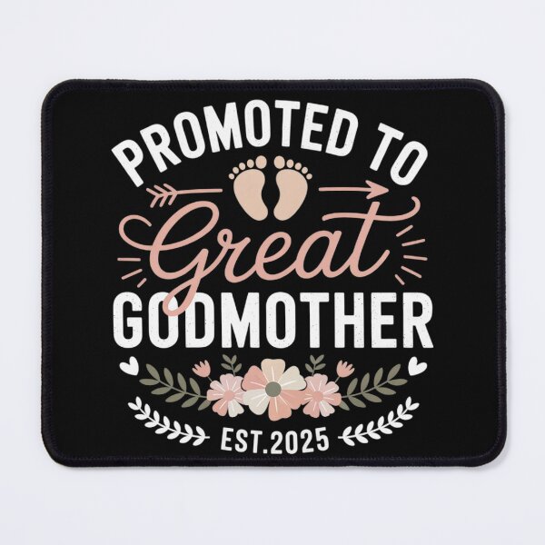 Item preview, Promoted To Great Godmother Est Floral designed and sold by KotexTemu.
