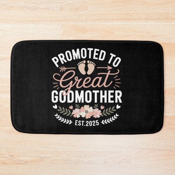 Item preview, Promoted To Great Godmother Est Floral  designed and sold by KotexTemu.