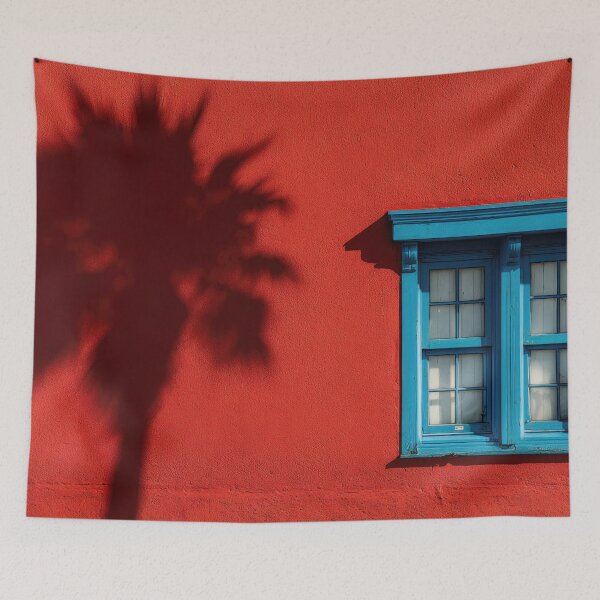 Item preview, Colorful window on a bright wall designed and sold by anytka.