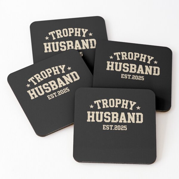 Item preview, Trophy Husband Est 2025 Father Day designed and sold by MeowtivationP.