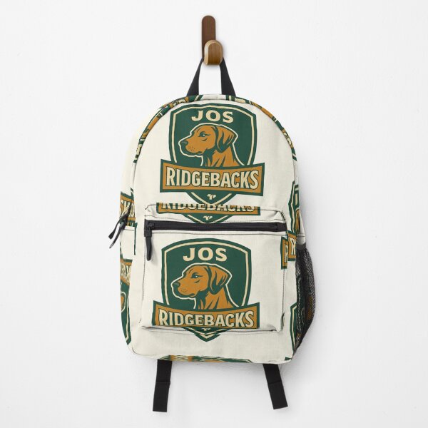 Item preview, Jos Ridgebacks – Retro Dog Mascot Logo, Nigerian City Pride Sports Emblem designed and sold by astersgraphics.