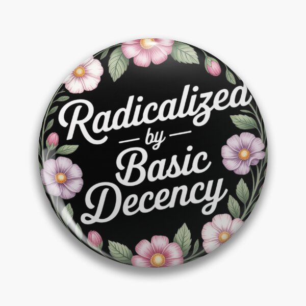 Item preview, Radicalized by Basic Decency, Floral for Women  designed and sold by KotexTemu.