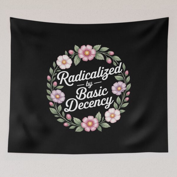 Item preview, Radicalized by Basic Decency, Floral for Women  designed and sold by KotexTemu.
