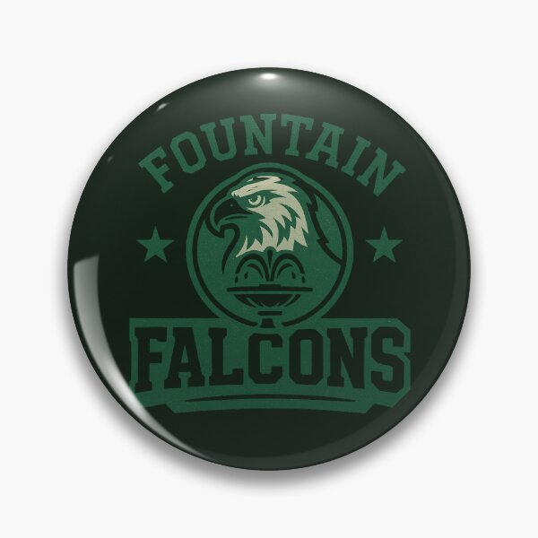 Item preview, Fountain Falcons Vintage Mascot Emblem – Retro Sports Team Crest Logo designed and sold by astersgraphics.
