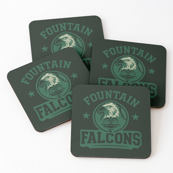 Item preview, Fountain Falcons Vintage Mascot Emblem – Retro Sports Team Crest Logo designed and sold by astersgraphics.