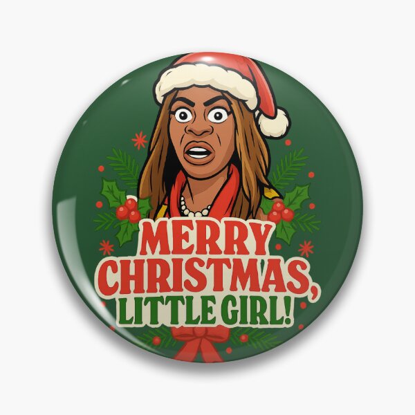 Item preview, Merry Christmas, Little Girl! – Mary Cosby Holiday Quote Design designed and sold by GirlyPopped.