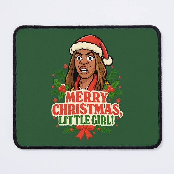 Item preview, Merry Christmas, Little Girl! – Mary Cosby Holiday Quote Design designed and sold by GirlyPopped.