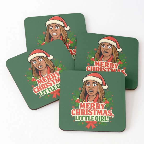 Item preview, Merry Christmas, Little Girl! – Mary Cosby Holiday Quote Design designed and sold by GirlyPopped.