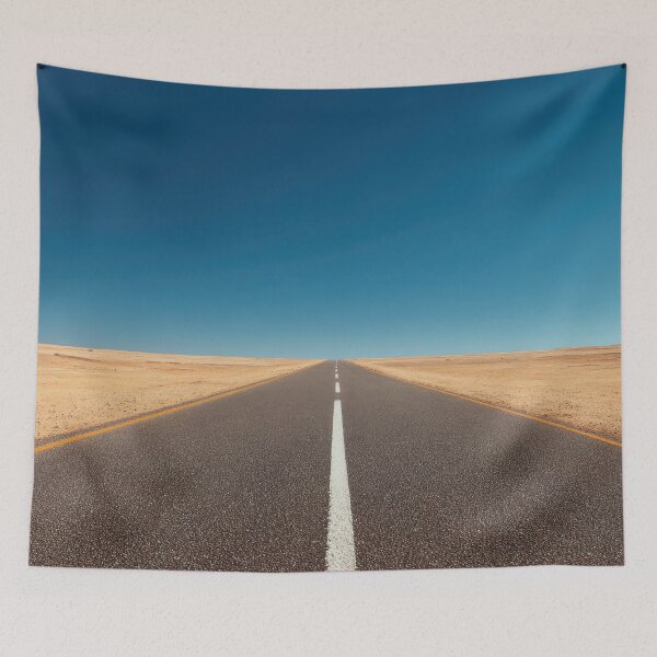 Item preview, Long road stretching into clear sky designed and sold by anytka.