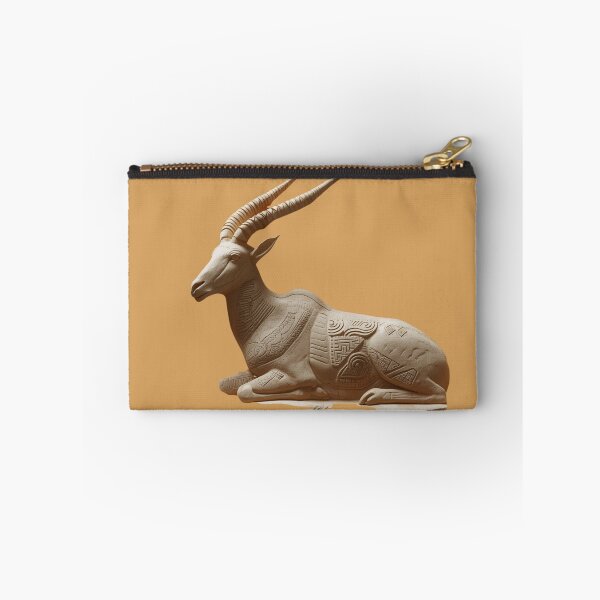 Item preview, Gazelle Relief — Desert Identity Symbolic Art Print designed and sold by SavannaStrikes.