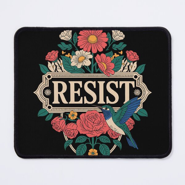 Item preview, Resist Floral Protest Trump Anti Trump designed and sold by KotexTemu.