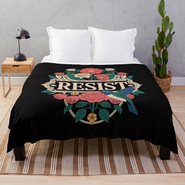 Item preview, Resist Floral Protest Trump Anti Trump designed and sold by KotexTemu.