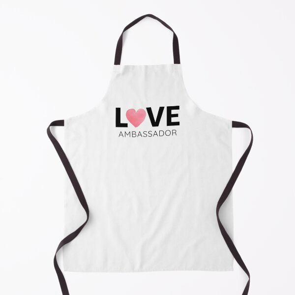 Item preview, LOVE AMBASSADOR – Minimal Message Tee designed and sold by LoveNLaughterCo.