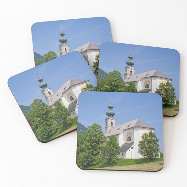 Item preview, Parish church of St. George with mountains, Ruhpolding, Chiemgau, Upper Bavaria, Bavaria designed and sold by Torsten  Krüger.