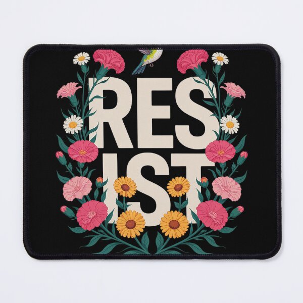 Item preview, Resist Floral Resistance Activists Feminists  designed and sold by KotexTemu.