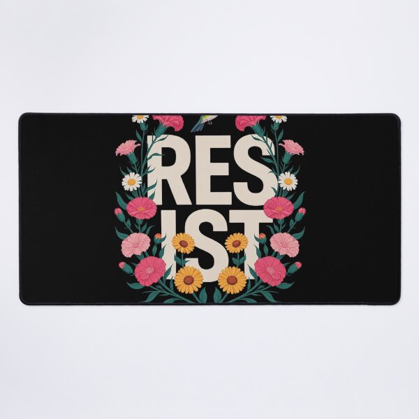 Item preview, Resist Floral Resistance Activists Feminists  designed and sold by KotexTemu.