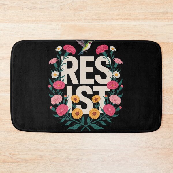 Item preview, Resist Floral Resistance Activists Feminists  designed and sold by KotexTemu.