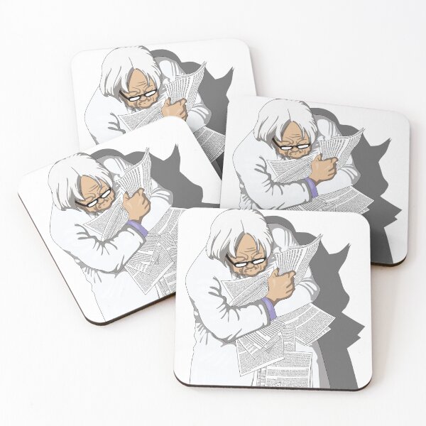 Item preview, Overwhelmed Scientist - Akira Manga Style Illustration Transparent Background designed and sold by Keltoi-art.