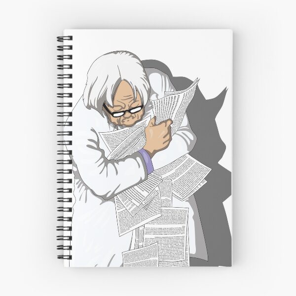 Item preview, Overwhelmed Scientist - Akira Manga Style Illustration Transparent Background designed and sold by Keltoi-art.