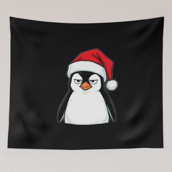 Item preview, Lazy Christmas Cat – “Too Tired to Be Merry” | Cute Cozy Christmas Cat Design designed and sold by ColorSplash123.