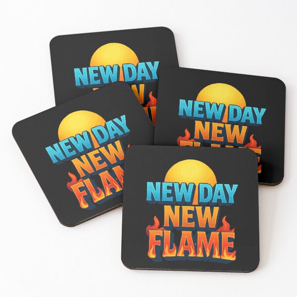 Item preview, New Day New Flame Positive Greeting designed and sold by OliDesigns.