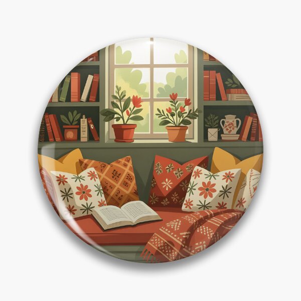 Item preview, A cozy, hygge-inspired reading nook designed and sold by Ponted.
