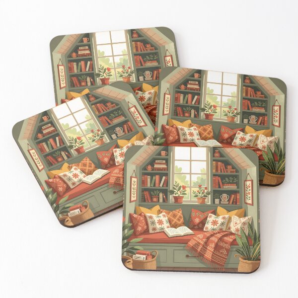 Item preview, A cozy, hygge-inspired reading nook designed and sold by Ponted.