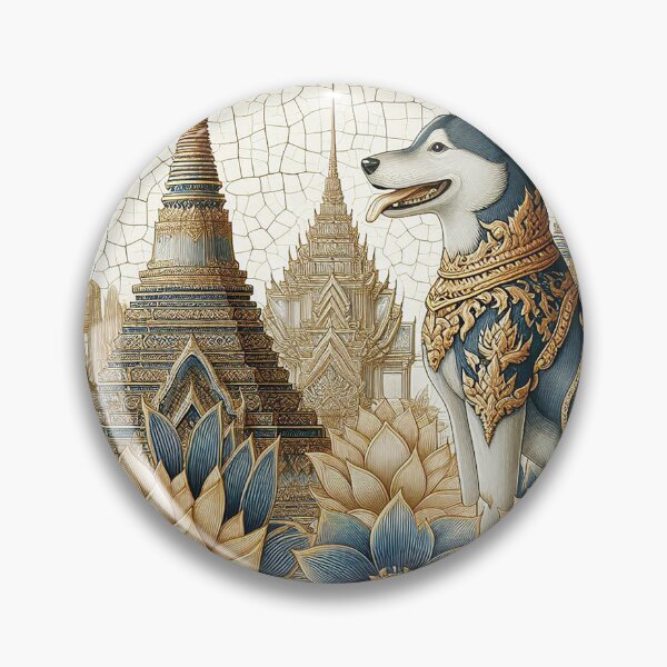 Item preview, Thai Temple Guardian Dog designed and sold by Vanich-Panich.