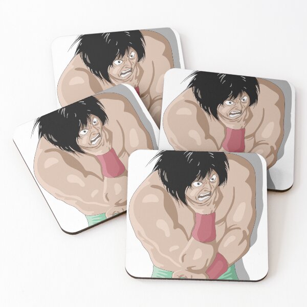 Item preview, Muscled Warrior in Fury - Akira Manga Style Illustration Transparent Background designed and sold by Keltoi-art.