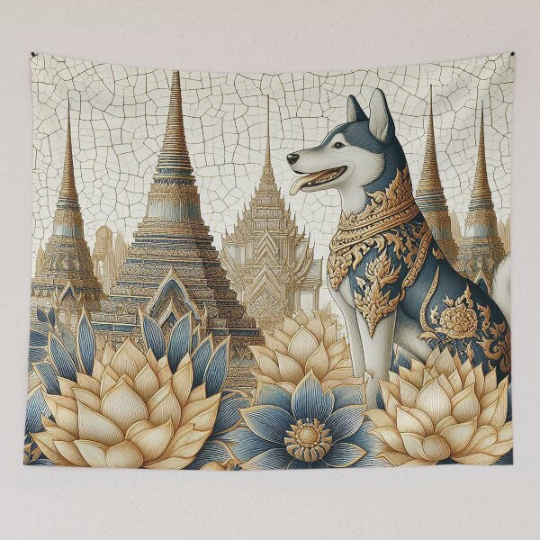Item preview, Thai Temple Guardian Dog designed and sold by Vanich-Panich.