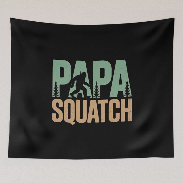 Item preview, Bigfoot Papa Daddy Dad Sasquatch Yeti Adventure Men designed and sold by BeetleMalon.