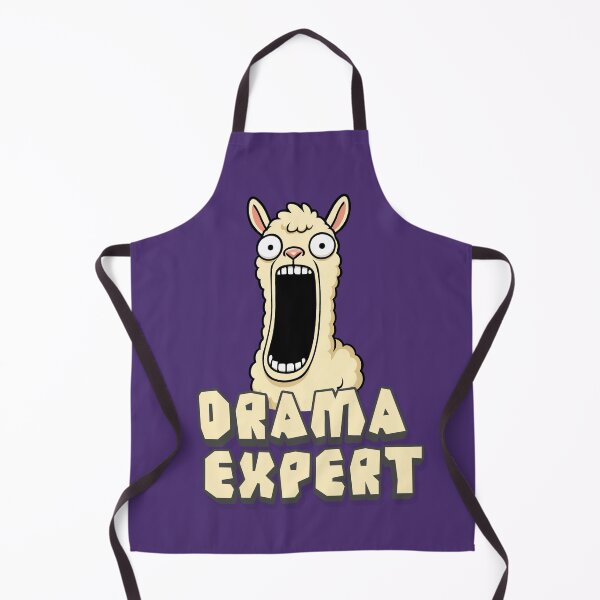 Item preview, Drama Expert Llama – Funny Reaction Meme Art designed and sold by Ivy-Triggs.