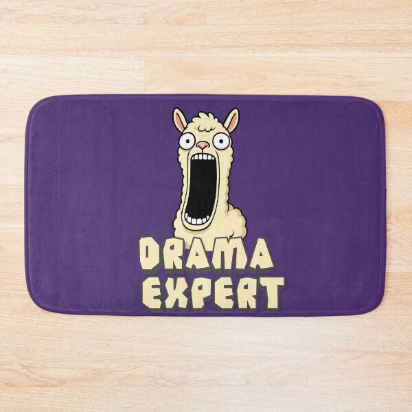 Item preview, Drama Expert Llama – Funny Reaction Meme Art designed and sold by Ivy-Triggs.