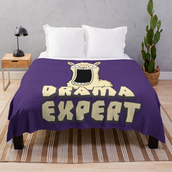 Item preview, Drama Expert Llama – Funny Reaction Meme Art designed and sold by Ivy-Triggs.