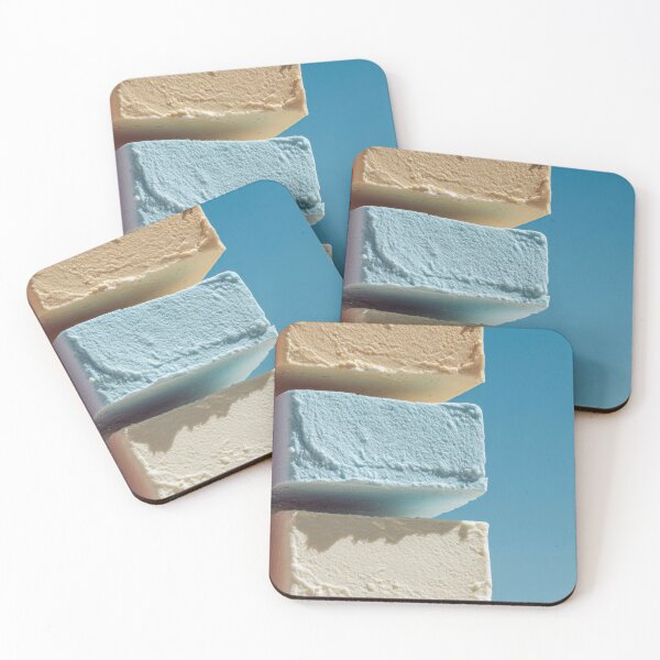 Item preview, Soft pastel blocks against clear sky designed and sold by anytka.