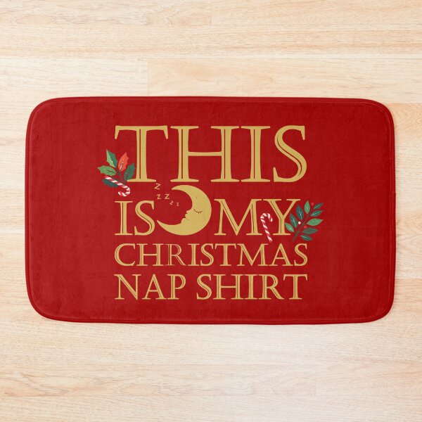 Item preview, ​This Is My Christmas Nap Shirt | Funny Introvert Pajama Gift designed and sold by SylwiaPrint.