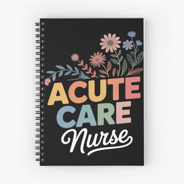 Item preview, Floral Acute Care Nurse AC Nurse Acute Care Crew  designed and sold by KotexTemu.