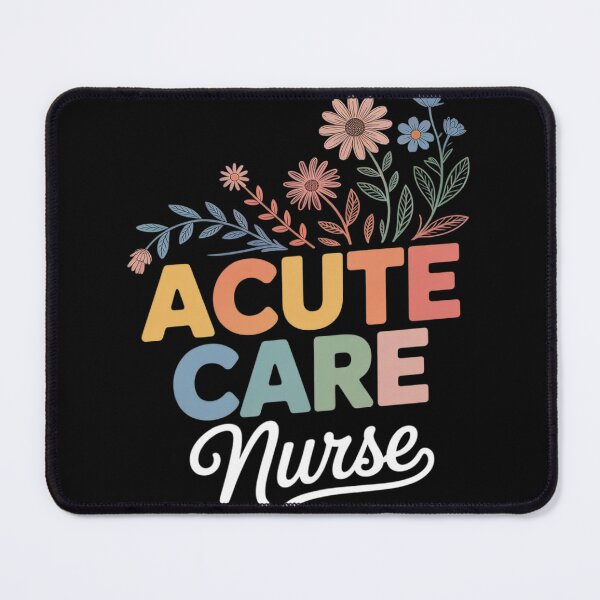 Item preview, Floral Acute Care Nurse AC Nurse Acute Care Crew designed and sold by KotexTemu.