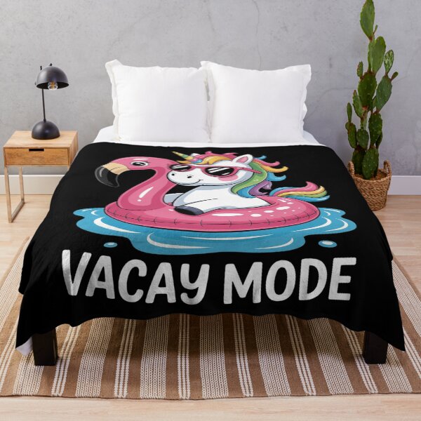 Item preview, Unicorn Vacay Mode Family Vacation Kids Girls designed and sold by MeowtivationP.