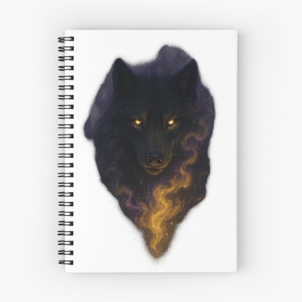 Item preview, Mystic Smoke Wolf – Glowing Spirit Beast designed and sold by SarahsSZN.