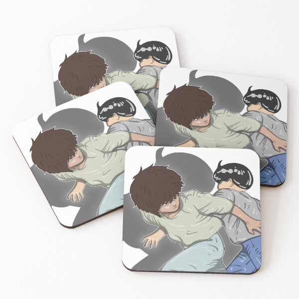 Item preview, Akira vs Sakaki - Iconic Fight Scene Manga Style Transparent Background designed and sold by Keltoi-art.
